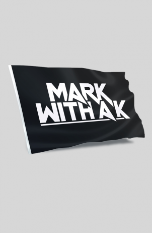 Mark With A K Flag